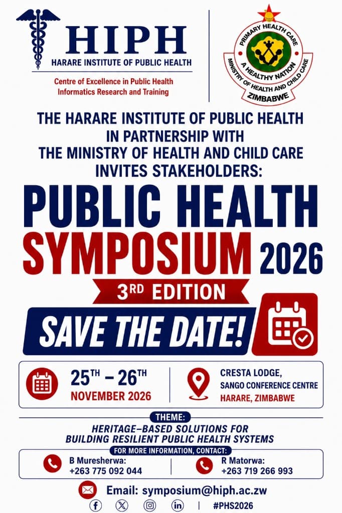 Public Health Symposium 2026 save-the-date flyer