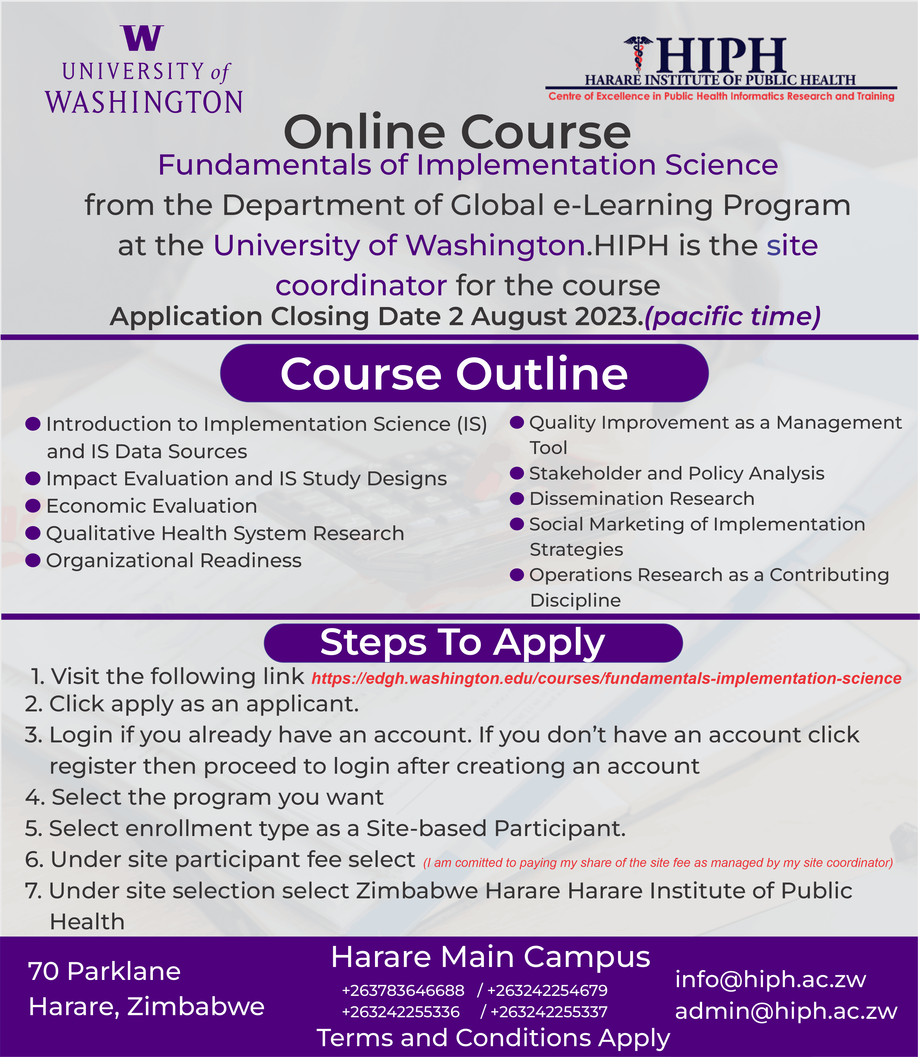 Fundamentals of Implementation Science