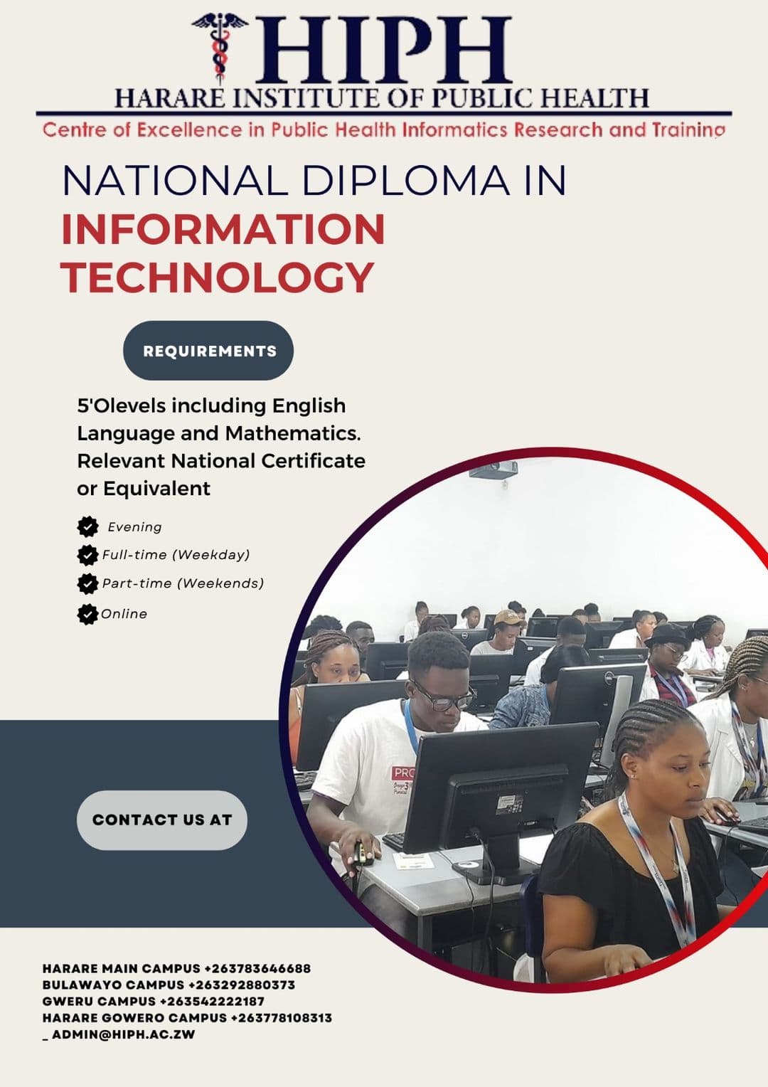 Apply today and take the first step towards an enriching and rewarding IT career.