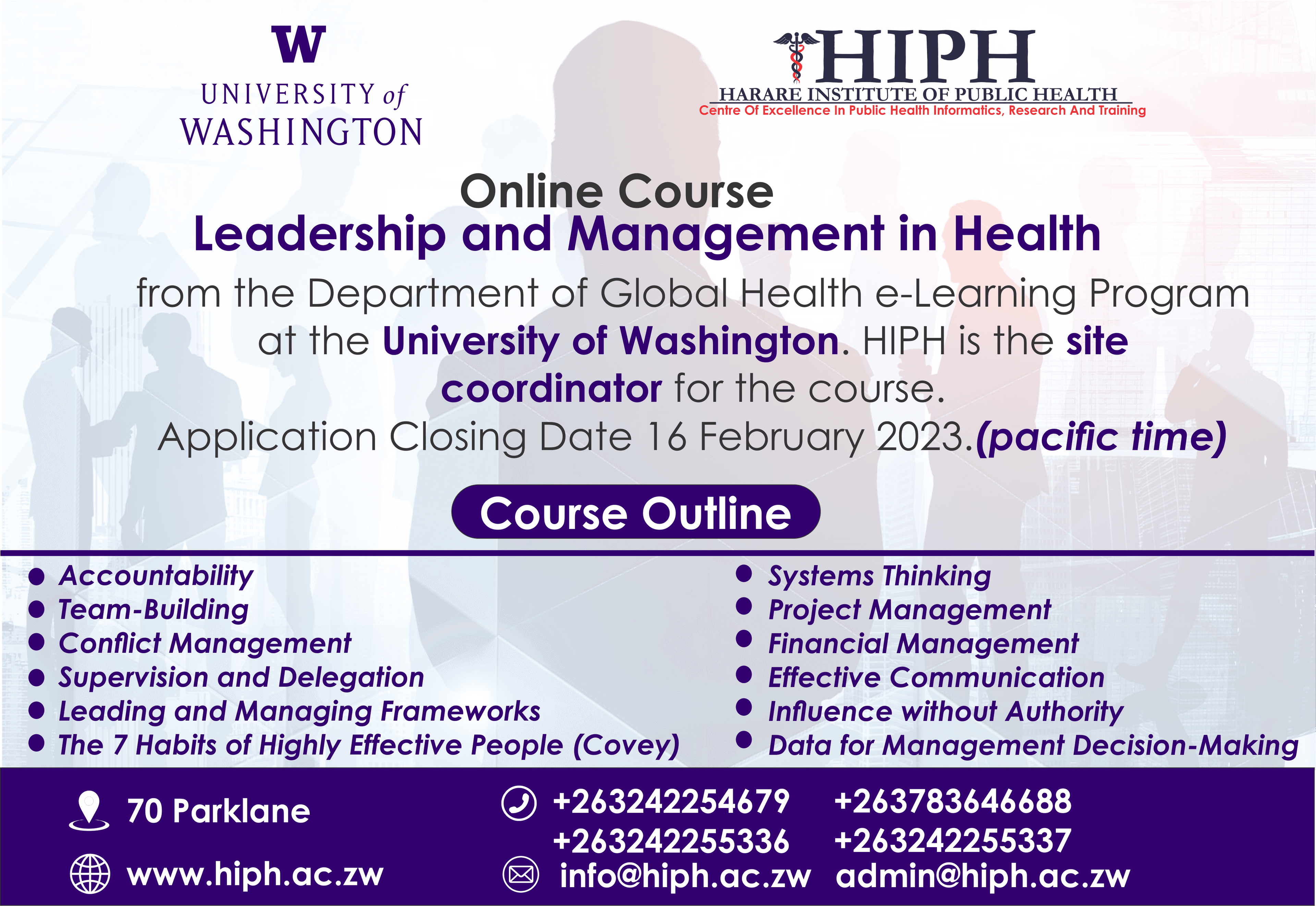 Leadership and Management in Health