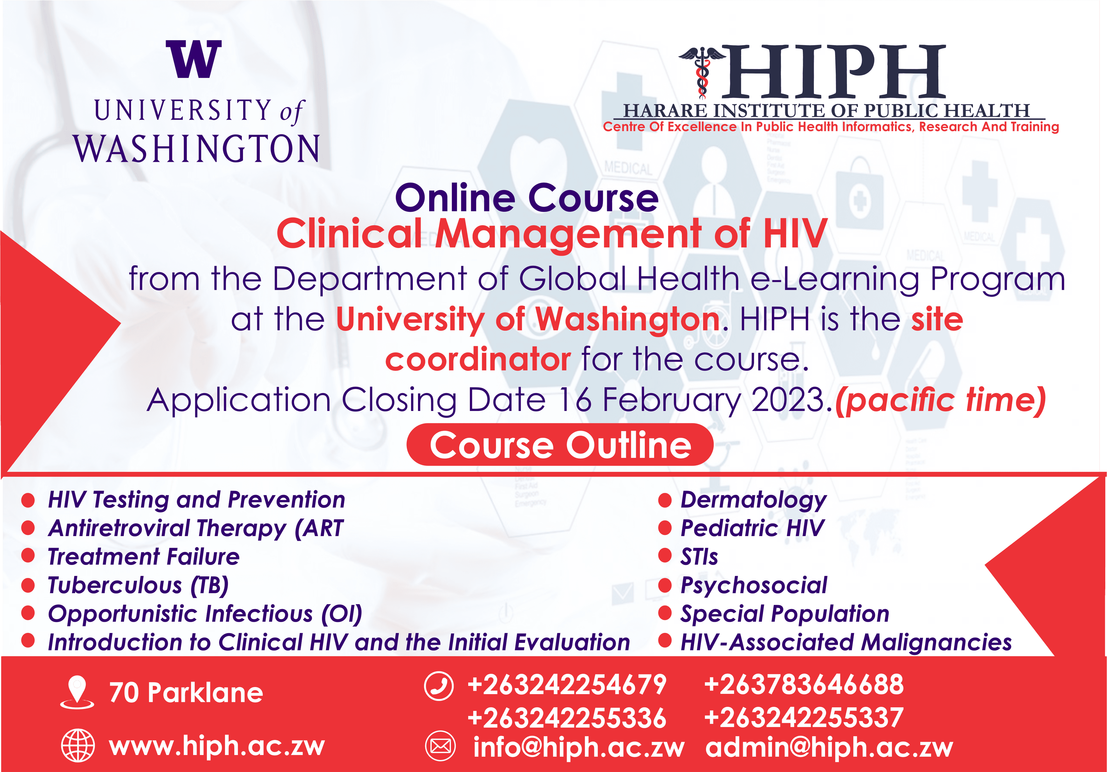Clinical Management of HIV