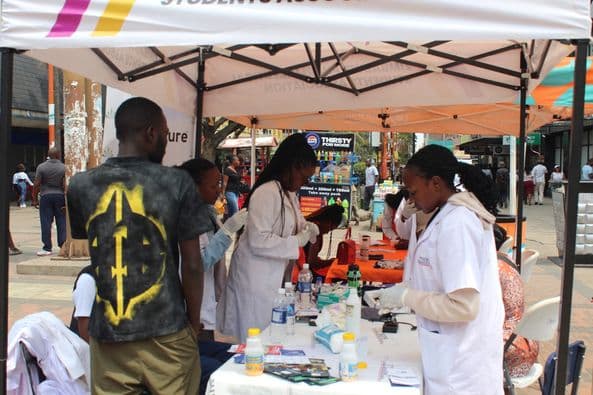 HIPH Pharmaceutical students mark National Pharmacy Week