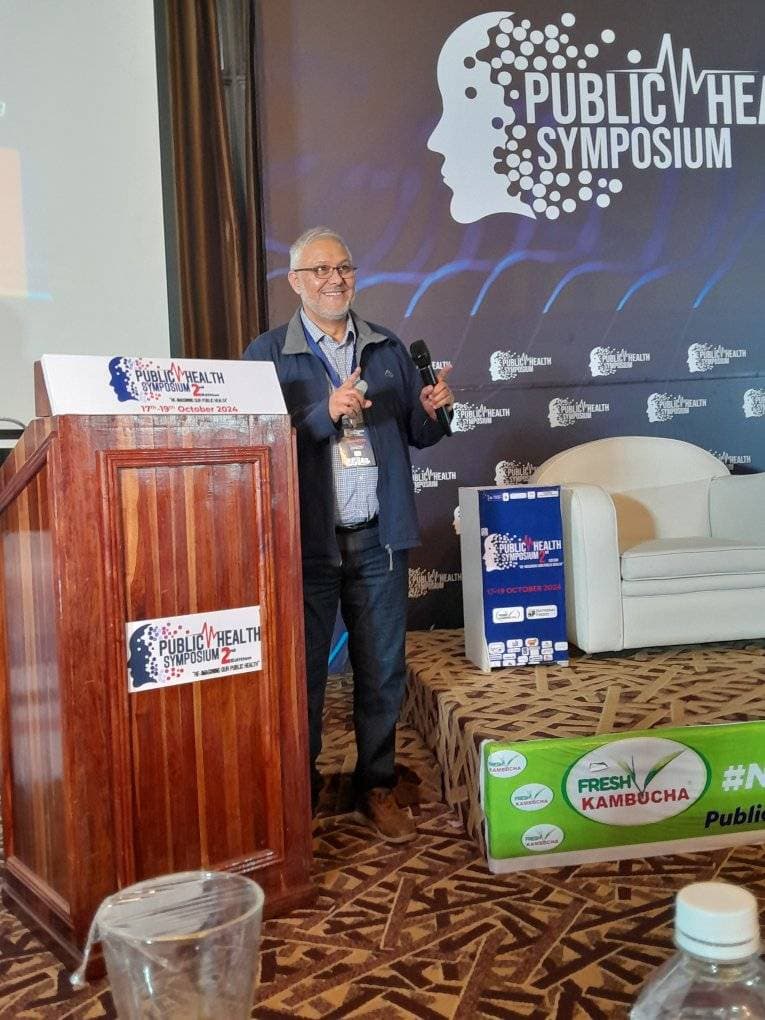 2nd session Prof Yasien Sayed and Dr E. F.Van der Merwe from University of Witwatershed