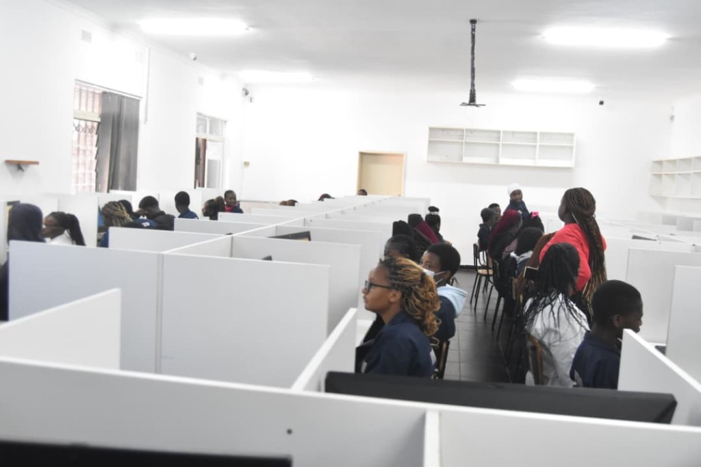 The new 120-seater computer lab at HIPH