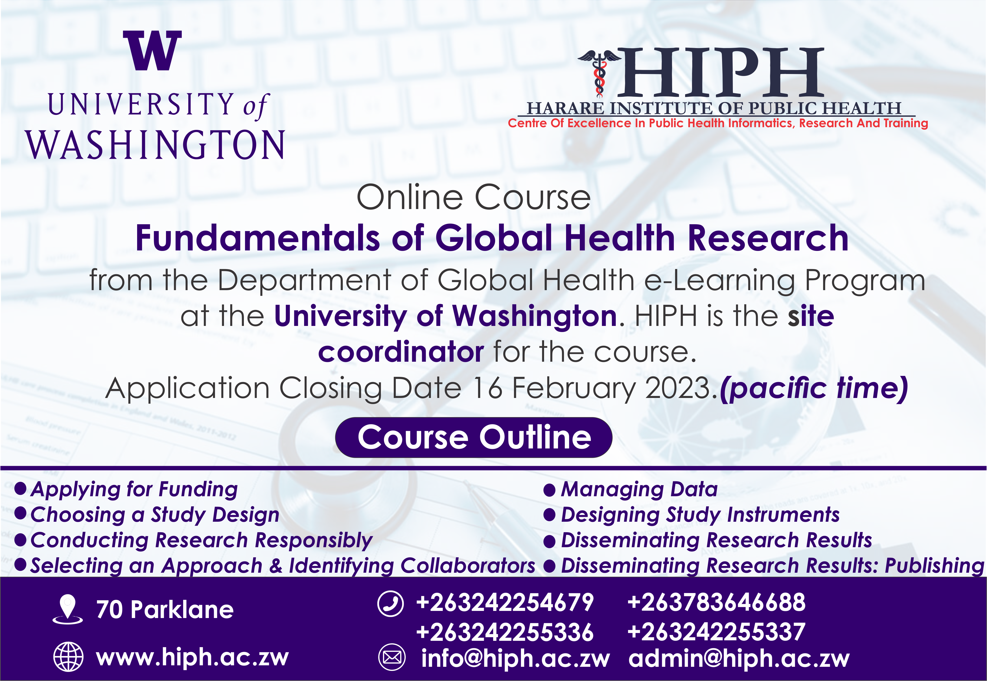 Fundamentals of Global Health Research