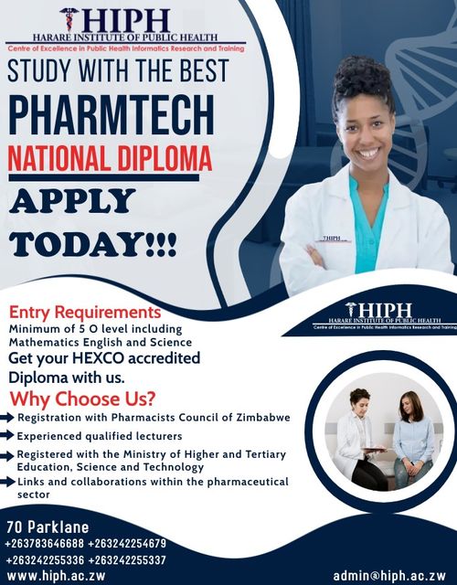 2024 Enrollment Diploma in Pharmacy Technician