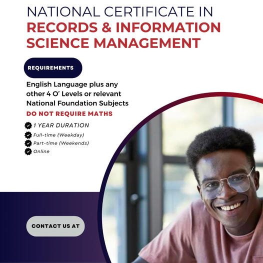 Are you considering a career in records and information science management,