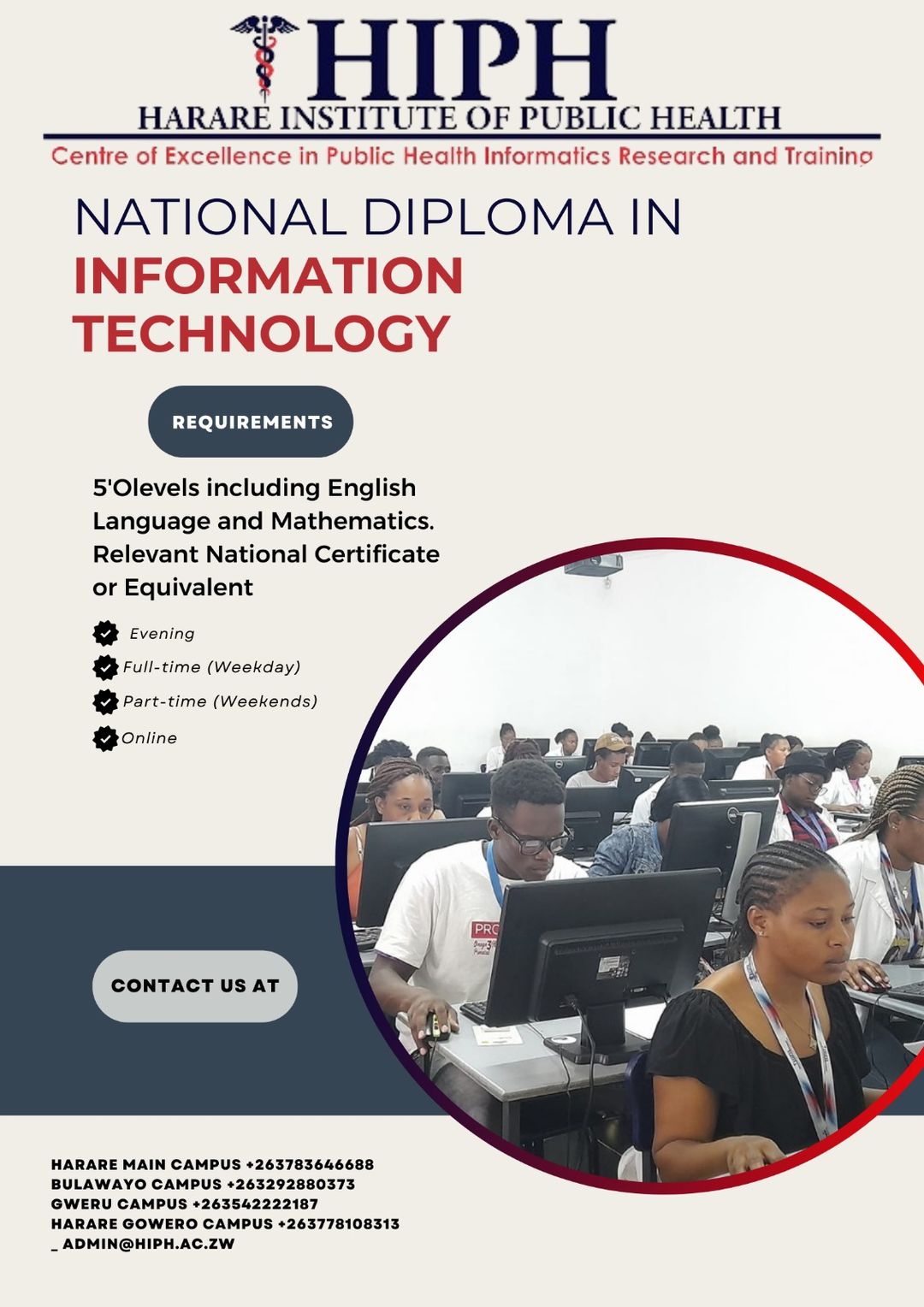 Apply today and take the first step towards an enriching and rewarding IT career.