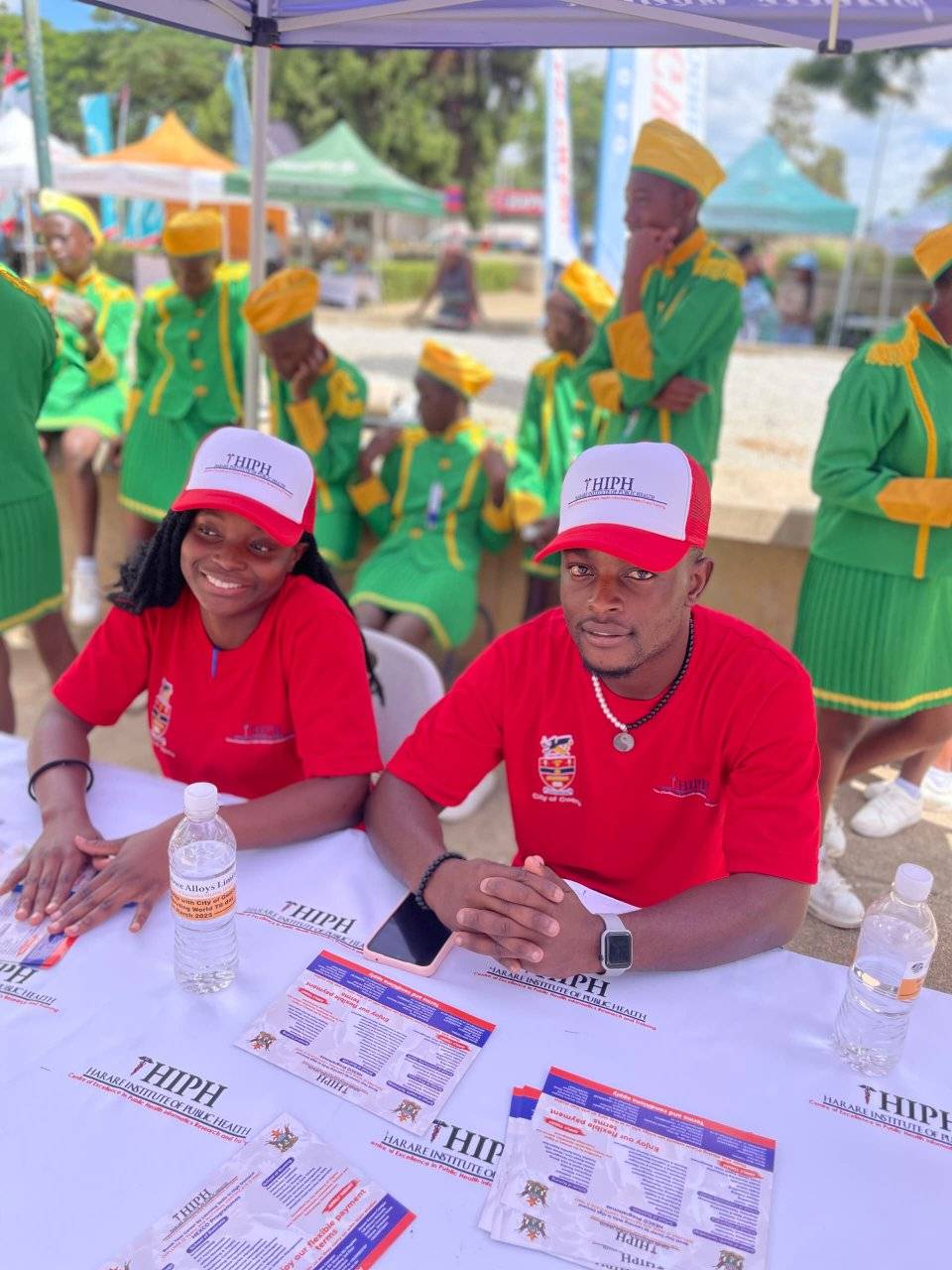 Standing together against TB! HIPH Gweru Campus